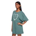 thumbnail image 4 of No Boundaries Women's Sleep Shirt, 4 of 6