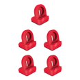 thumbnail image 2 of jesticaly Silicone Smartwatch Charging Stand Charger Holder Portable Support Base Home Bedroom Replacement for Watch Red 5Set, 2 of 6