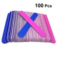 thumbnail image 3 of 100pcs 8cm Double Sided Nail Files Women Nail File Creative Nail Art Grinding Tool, 3 of 7