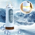 thumbnail image 1 of weibbin Desktop Portable Fan With Three Wind Speeds Automatic Oscillating Head With Night Light For A Cool And Soothing Feeling Suitable For Home Office And Bedroom Use, 1 of 6