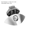 thumbnail image 3 of Gorgeri Handle Lock, Half-Moon Push Button Latch Furniture Handle  Cupboard Cabinet Door Lock, 3 of 8