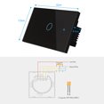 thumbnail image 3 of Amdohai Wi-Fi Smart Switch Light Switch Voice Control, Remote Control, RF433,, 3 of 7