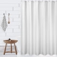 thumbnail image 1 of Extra Long Waffle Weave Shower Curtain – 72x96 Inch, Water-Resistant, Machine Washable Polyester, Hotel Quality, Includes Hooks – Elegant Bathroom Decor, Color: System default_33, 1 of 7