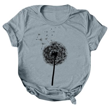 B91xZ Tuniques Grande Taille pour Femmes Été Décontracté Manches Courtes T-Shirt Col Rond Tops Tshirts T-Shirt, Gris TG