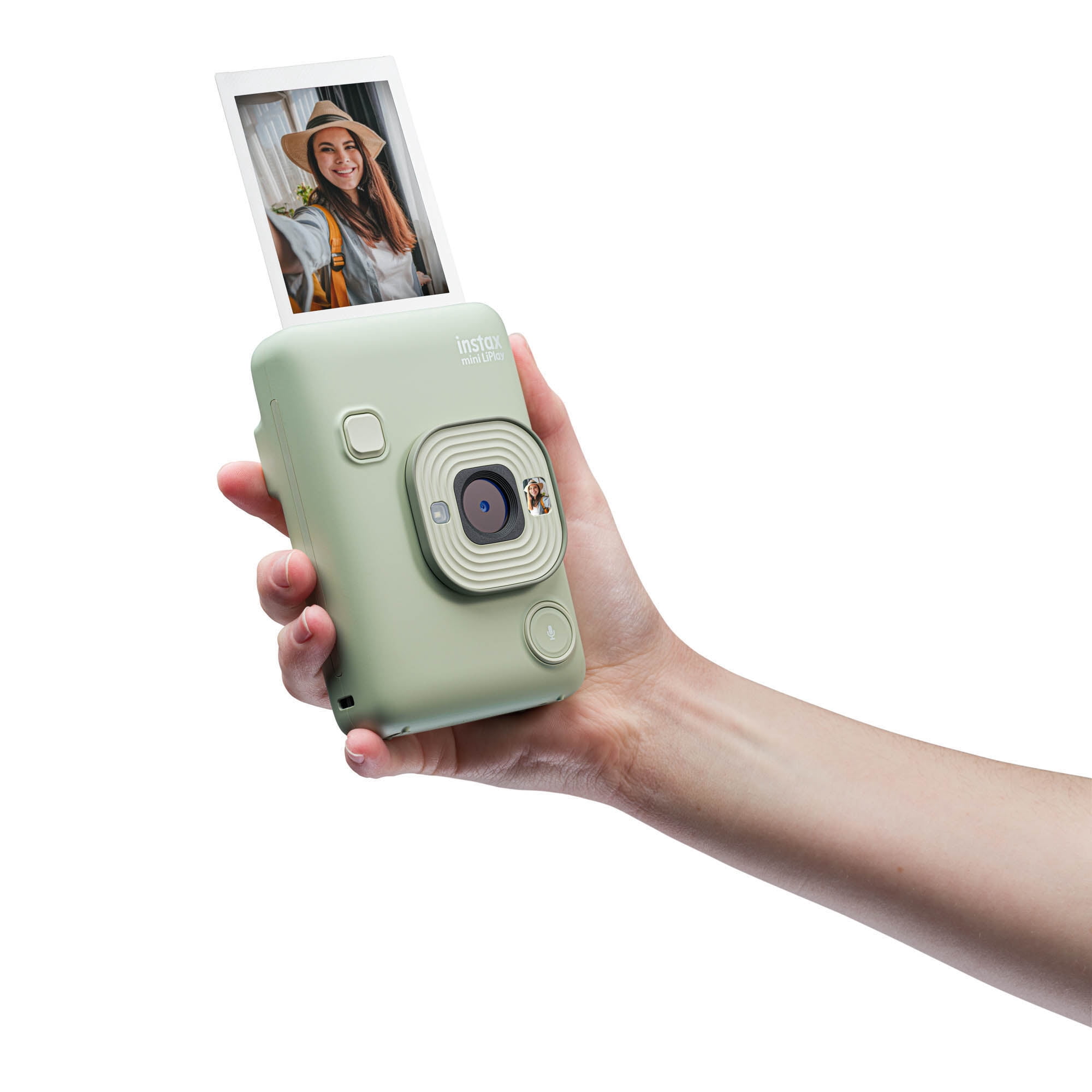 Appareil instantané hybride et imprimante pour téléphone intelligent FUJIFILM INSTAX MINI LiPlay - Blanc brumeux
