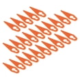thumbnail image 4 of Plastic Trimming Blade, 25PCS Lawn Mower Replacement Blades Lightweight  For Garden Devices Orange, 4 of 8