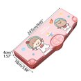 thumbnail image 3 of Boovnll Plastic Pencil Box, New Multi-Functional Stationery Box with High Appearance, Handsome Male and Female Students, Double Layer Pencil Case, Pencil Case, Pencil Box, Pencil Pouch, 3 of 3