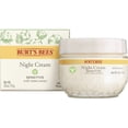 thumbnail image 1 of Burt's Bees® Sensitive Solutions Gentle Night Cream, Face Moisturizer for Sensitive Skin with Aloe and Rice Milk, 98.8 Natural Origin, Developed with Dermatologists, 51g, 1 of 9