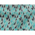 thumbnail image 5 of oneOone Viscose Jersey Fabric Triangle Geometric Printed Craft Fabric BTY 60 Inch Wide, 5 of 5