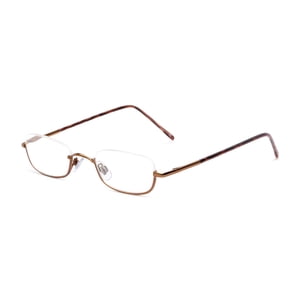 Readers.com Reading Glasses: The Magnum, Metal rectangle Style for Men and Women