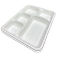 thumbnail image 4 of Go4Green Plateaux à 5 Compartiments Compostables, 80 Pcs, 4 of 9