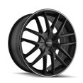 thumbnail image 3 of Touren 3260-8814MB 5-108- 5-112.3 PCD Tr60 Roue Anneau Noir Mat, 3 of 4