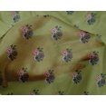 thumbnail image 4 of oneOone Silk Tabby Fabric Floral Block Print Fabric By Yard 42 Inch Wide, 4 of 4