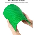 thumbnail image 4 of Classic Baseplates Building Plates for Building Bricks 100% Compatible with All Major Brands-Baseplate, 10" x 10", Pack of 16 (Green), 4 of 6