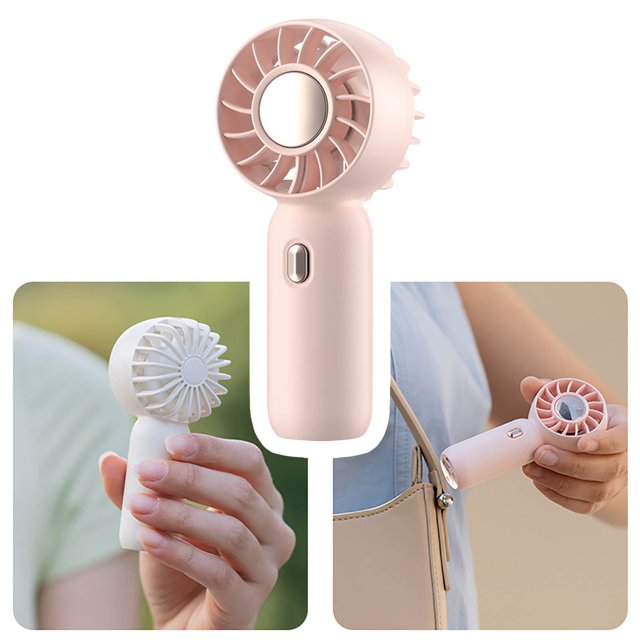 Ovzne 2025 Handheld Fan Convenient And Compact Outdoor Small Fan 500mA Battery On Clearance