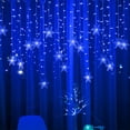 thumbnail image 1 of Staron 13ft Christmas Lights, LED Snowflake String Lights Party Wedding Holiday Indoor Outdoor Christmas Tree Decorations, 1 of 2