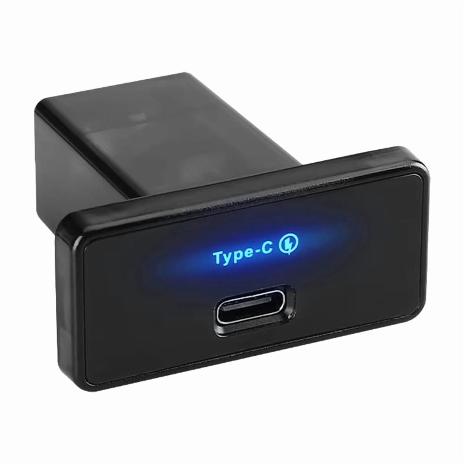 30W Car Charger Fast Charging Type C PD Outlet Adapter Car Charger Power Socket for Marine Boat ATV Camping Truck PD,1 * Car Charger Adapter,Black