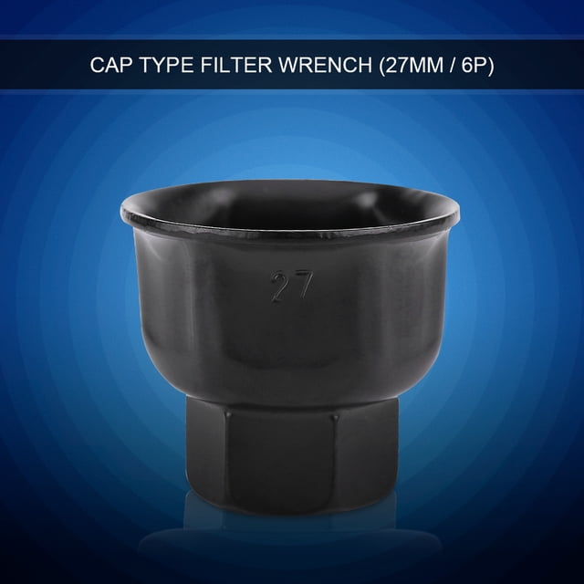 Oil Filter Wrench,27mm 3/8" Car Oil Oil Filter Cap Oil Filter Remover Tool Unmatched Quality