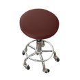 thumbnail image 1 of Round Bar Stool Seat Covers Washable Stool Cushion Slipcover Elastic Bar Chair Covers for 12-15 Inch Chair, 1 of 7