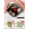 thumbnail image 3 of Pocket Cosmetic Bag Cosmetic Bag Bag Automatic Closing Storage Small Bag Coin Purse Lipstick Data Cable Storage Bag, 3 of 9