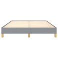 thumbnail image 3 of vidaXL Bed Frame Light Grey 137x190 cm Full Fabric, 3 of 6