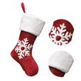 thumbnail image 4 of Christmas Stocking Decorative Gift Bag Tree Pendant Non-Woven Fabrics Christmas Ornament, 4 of 10
