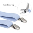 thumbnail image 2 of Buyless Fashion Adjustable Suspenders for Kids Toddlers Baby Elastic Solid Color 1 Inch - Y Back Design, 2 of 7