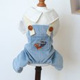 thumbnail image 5 of CBFFDC Cache-Couche pour Animaux Doux et Confortable Cache-Couche pour Animaux Col à Revers Motif Pain au Café Combinaison pour Chien Fournitures pour Animaux, 5 of 5