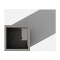 thumbnail image 3 of Veradek Block Series Jardinière Haute en Plastique à Piédestal - Gris, 3 of 12