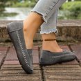 thumbnail image 4 of Mocassins à Enfiler pour Femmes, Chaussures Bateau, Confortables, Mode, Décontractées, Automne, Marche, Conduite, Ballerines, 4 of 7