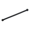 thumbnail image 1 of jinwen Cross Arm Ladder Rest Decorative Flag Lamp Post for Walkway Driveway Streets 41cm black ball, 1 of 9
