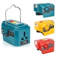 thumbnail image 3 of Batterie 18V Inverseur Portable Extérieur 200W AC 120- Onde Sinusoïdale Modifiée Adaptateur de Puissance, Facile à Utiliser, 3 of 7