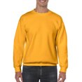thumbnail image 1 of Gildan Mens Heavy Blend Crewneck Sweatshirt, 2XL, Gold, 1 of 2