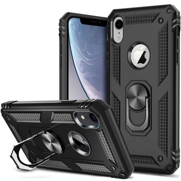 Supershield Armor-X Rugged iPhone XR Case with Ring Holder - Black