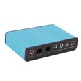 thumbnail image 3 of USB Sound Card, 6 Channel External Sound Card For PC Laptop Computer, 48kHz Sampling Rate  USB , Analog And Digital Audio Equipment, 3 of 8