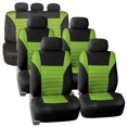 thumbnail image 1 of FH Group Car Seat Covers Full Set Green 3D Air Mesh - Universal Fit, Automotive Seat Covers, Airbag Compatible, Split Bench Rear Seat, Washable Car Seat Cover for SUV, Sedan, 1 of 8