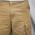 thumbnail image 4 of Sentmoon Mens Cargo Shorts Lightweight Drawstring Elastic Waist Swimsuit Multiple Pockets Straight Wide Leg Solid Color Basketball Shorts 2025 Summer Sport Male for Leisure Wear Khaki L, 4 of 8