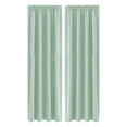 thumbnail image 2 of Wzzjkit Rideaux pour Chambre - Occultants Réduisant le Bruit - Stores de Fenêtre en Soie de Couleur Unie pour Chambre - Protection Isolation Thermique Insonorisation Rideau Occultant 42x72 Po, 2 of 4