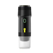 Electric Heating Coffee Machine Fit For Coffee Capsule/Powder Expresso Coffee Maker For Car & Home Camping Travel , Removable Reservoir