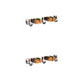 thumbnail image 1 of kurtrusly Stainless Steel Swab Holder - Corrosion-resistant And Rust Resistant Sturdy Making Fast Multifunctional Swab Holder orange 2 clips and 3 hooks 2Set, 1 of 6