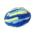 thumbnail image 2 of Thick Chunky Yarn, Knitting Yarn, Soft Filler Polyester Yarn for Crochet, Weight Blue Yellow, 2 of 9
