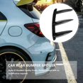 thumbnail image 2 of Car Rear Bumper Lip Spoiler Canards for W176 A200 A250 A45 AMG, 2 of 9