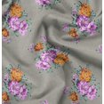 thumbnail image 1 of Soimoi Velvet Fabric Florals Floral Decor Fabric Printed Yard 58 Inch Wide, 1 of 6