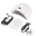 thumbnail image 1 of 48W Cordless Rechargeable Nail Lamp Nail Led UV Light Nail Polish Dryer Tool US Plug, 1 of 14