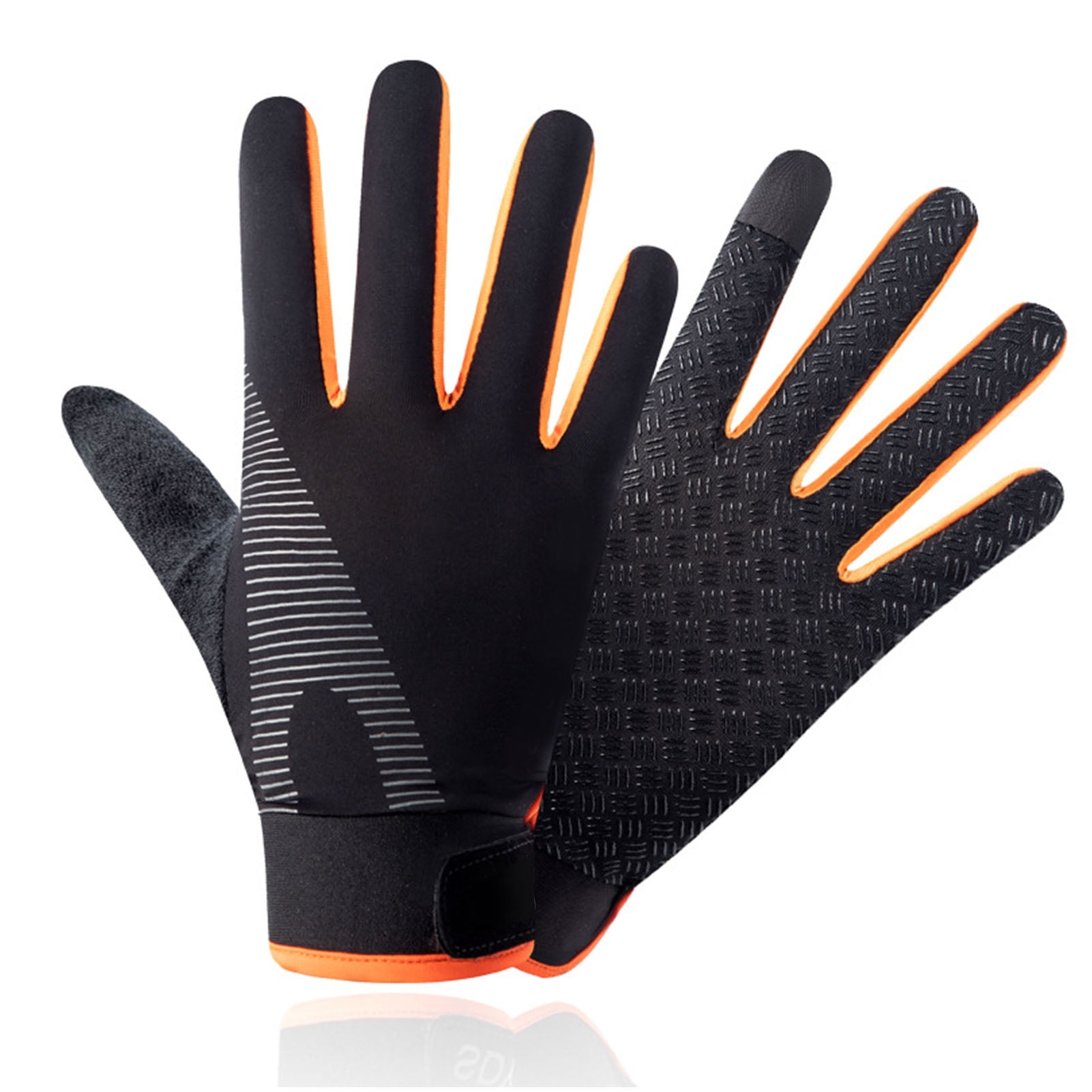 Premium Ice Silk Riding Gloves, Sensitive Touch Screen, Slip Resistance, Fine Stitching, Suitable for Mountaineering, Cycling, Fitness