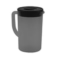 thumbnail image 3 of Pichet d'Eau en PP de Grande Capacité avec Couvercle et Trou de Filtre, Compatible Réfrigérateur, Résistant aux Hautes Températures, Design Tendance, Pichet Froid pour Jus et Thé, 3 of 8