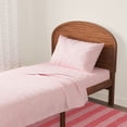 thumbnail image 3 of Mainstays Kids 220TC Cotton Chambray Pink Twin, 3 Piece Sheet Set, 3 of 8