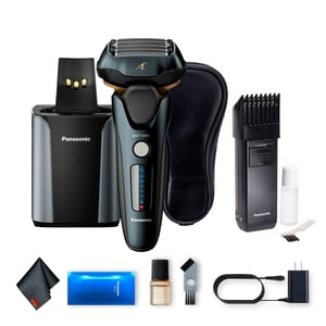 Panasonic ARC5 Advanced 5-Blade Men's Electric Shaver (ES-LV97-K) Bundle