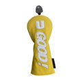 thumbnail image 4 of S SERENABLE Golf Club Head Covers Durable Protection Waterproof Long Neck Wood Headcover Number 5 Yellow, 4 of 9