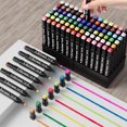 thumbnail image 2 of Colors Dual Tip Alcohol Markers Art Markers for Kids Sketching and Adult Coloring, 2 of 5